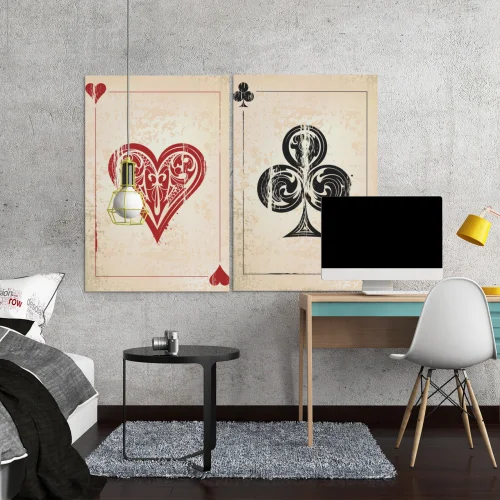 Ace Symbols Fabric Wall Decals